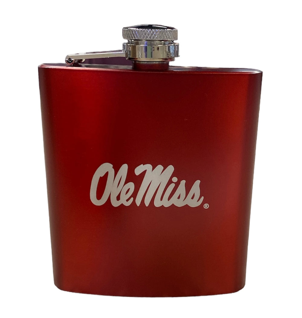 Red Ole Miss 6oz. Old Fashioned Flask