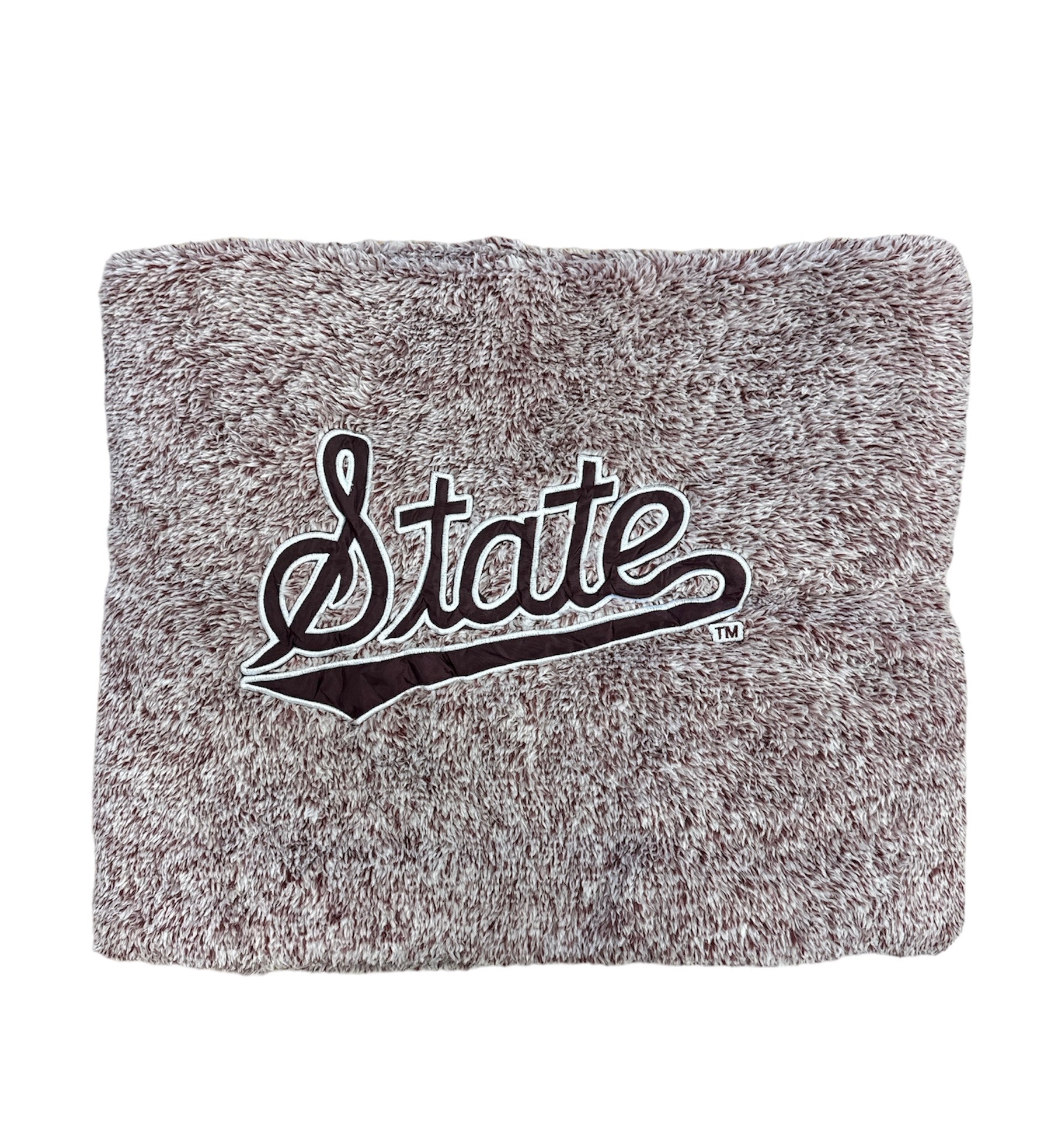 Maroon MSU Summit Sherpa Blanket