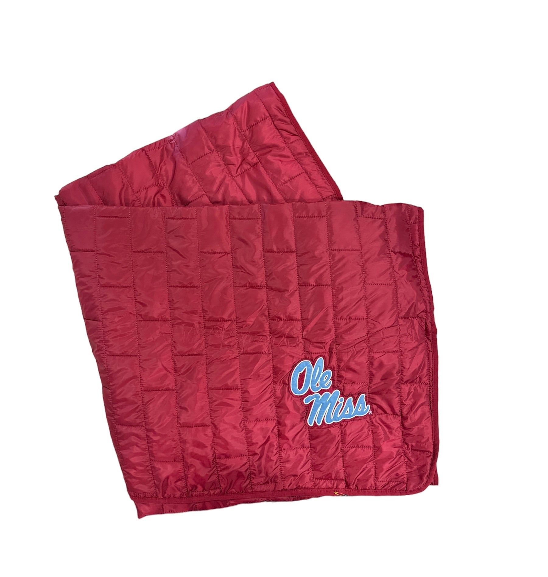 Ole Miss Quilted Puff Stadium Blanket