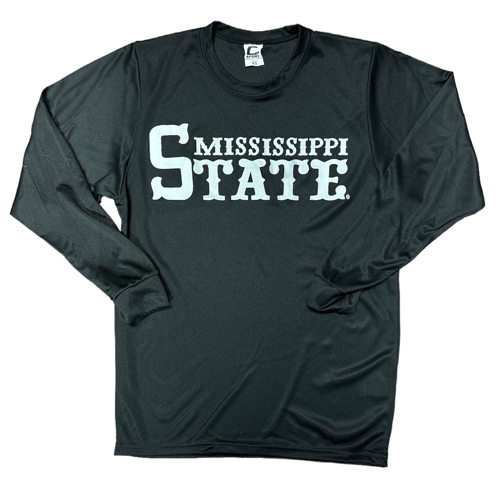 Youth Dri Fit Long Sleeve Black Shirt