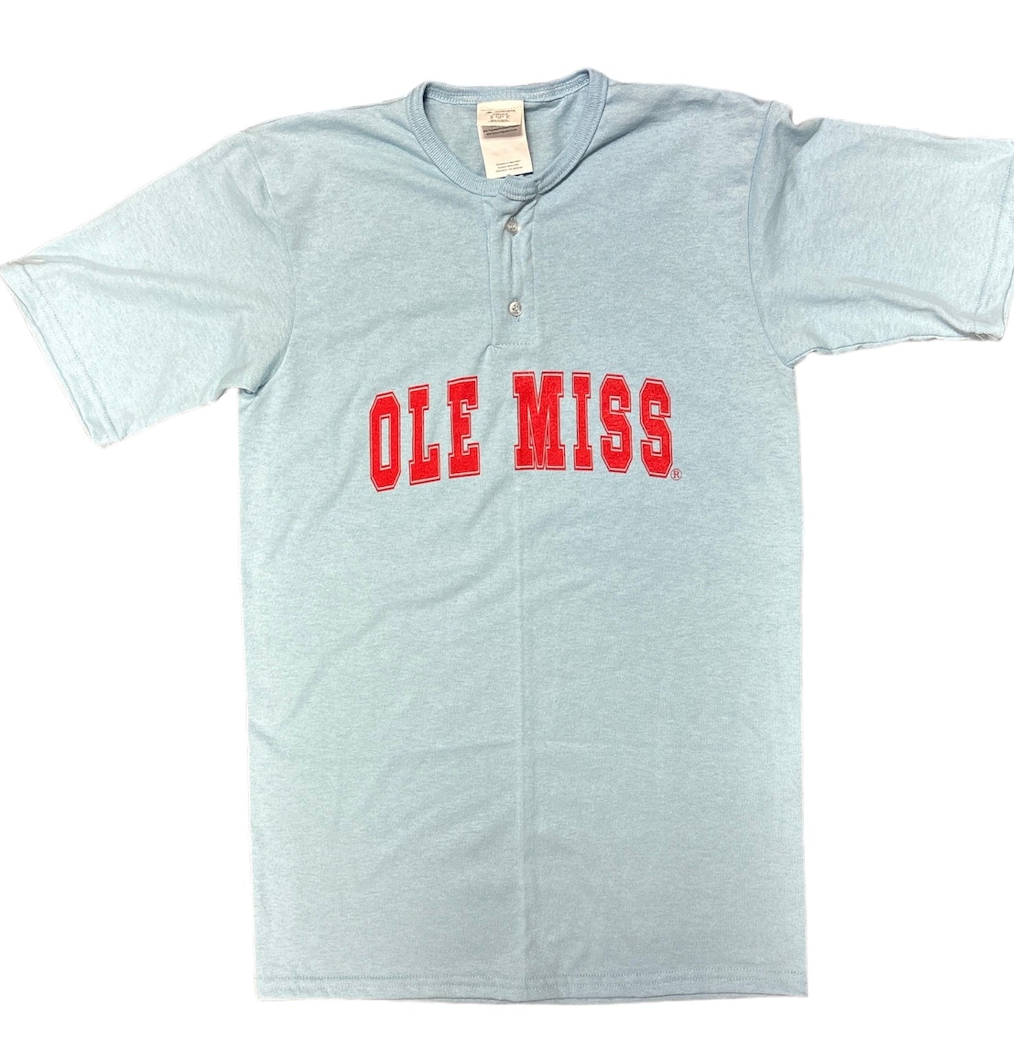 Powder Blue Ole Miss Henley The College Corner