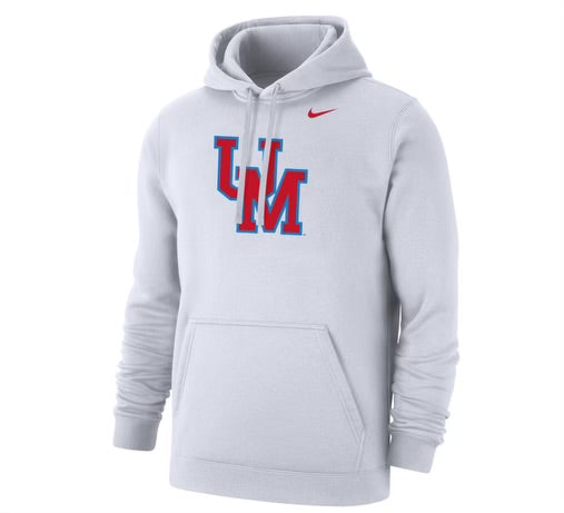 Nike Club Fleece UM Hoodie - White