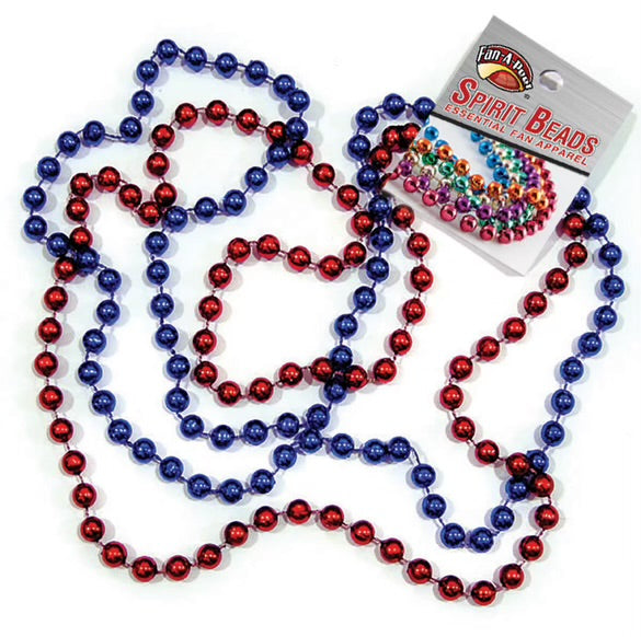Ole Miss Spirit Beads - 2 Strands