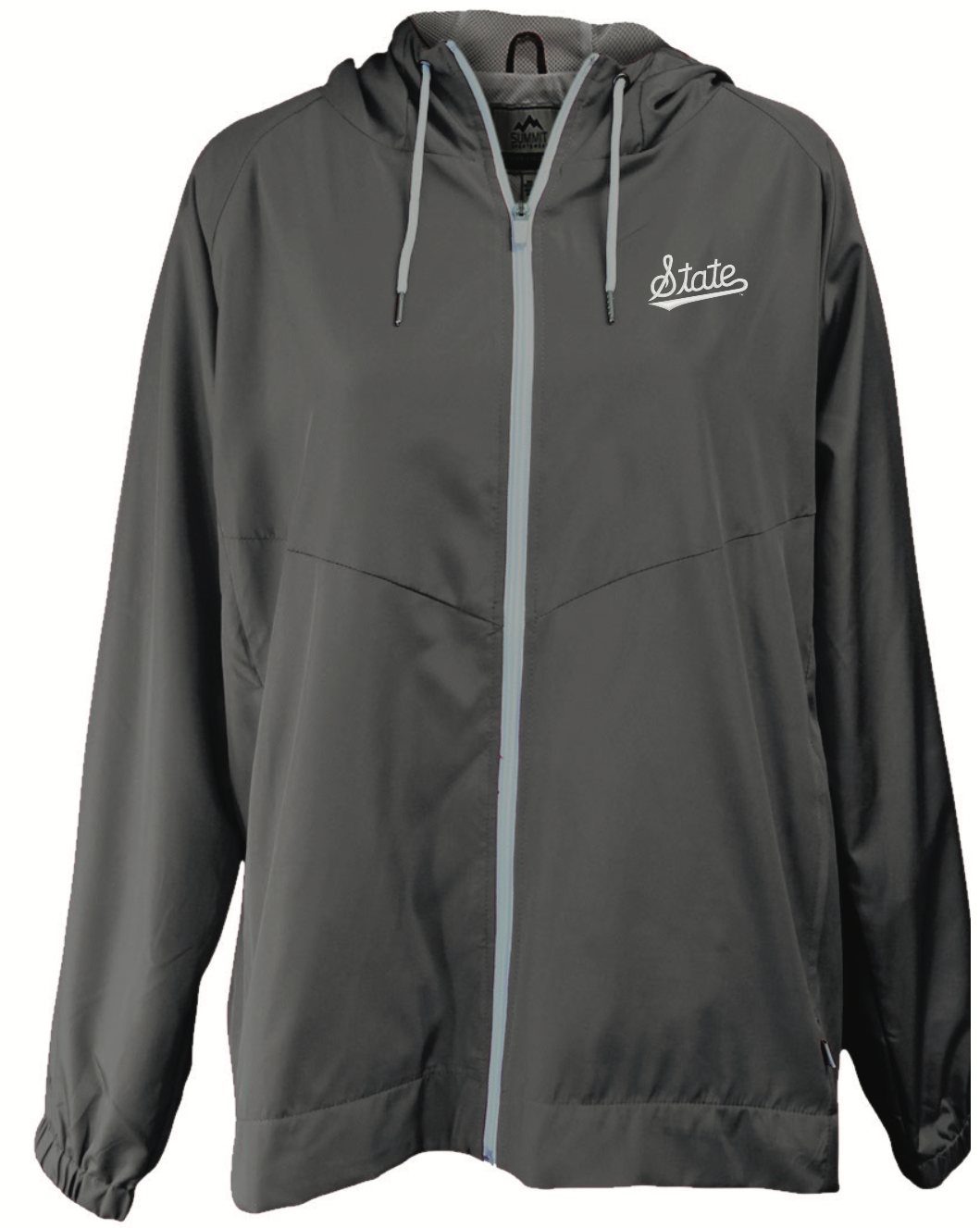 Summit Full Zip Jacket- Script State Logo
