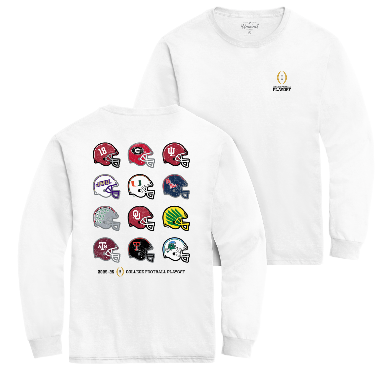 L2 Long Sleeve Playoff T-Shirt- 12 Teams