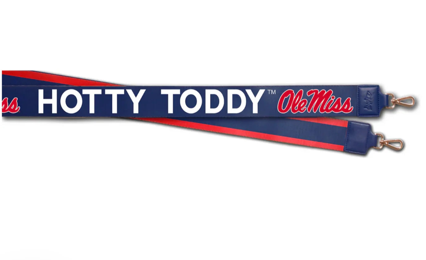 Ole Miss Hotty Toddy Purse Strap