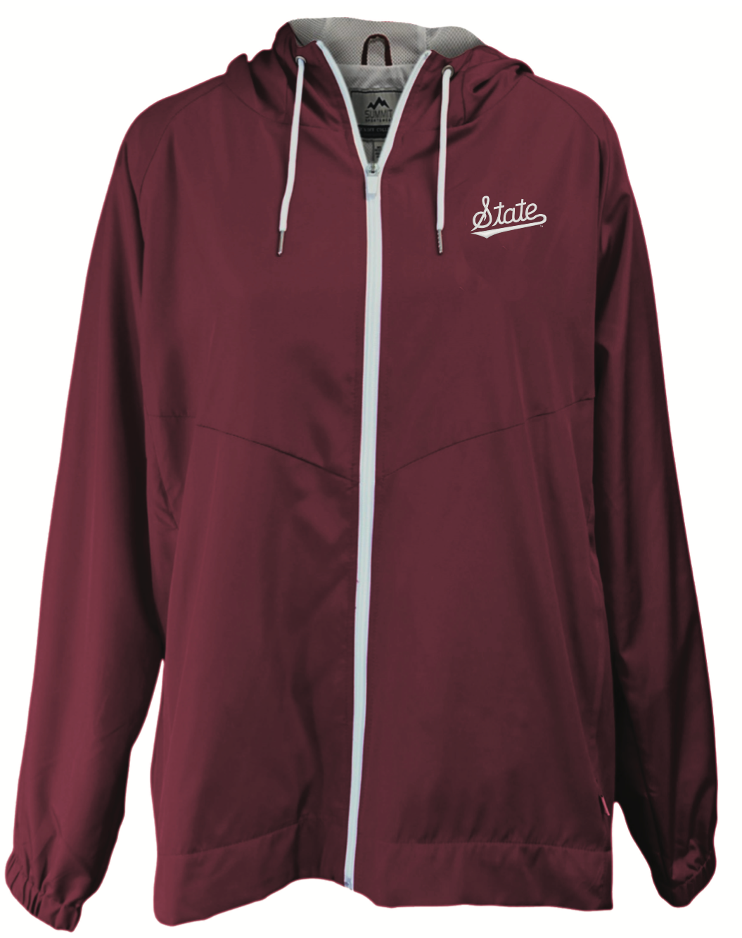 Summit Full Zip Jacket- Script State Logo