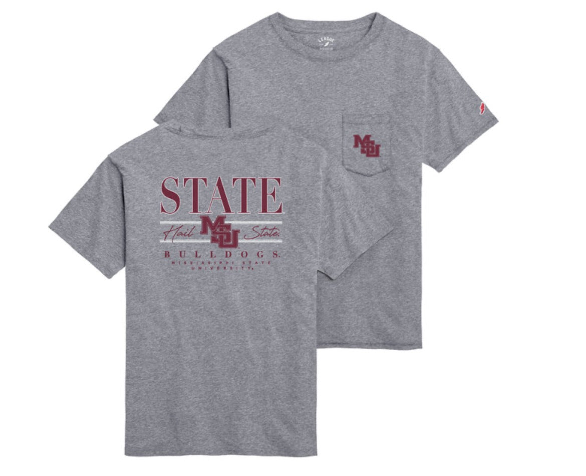 Mississippi State Fall Heather w/MSU Vault Logo-Champ