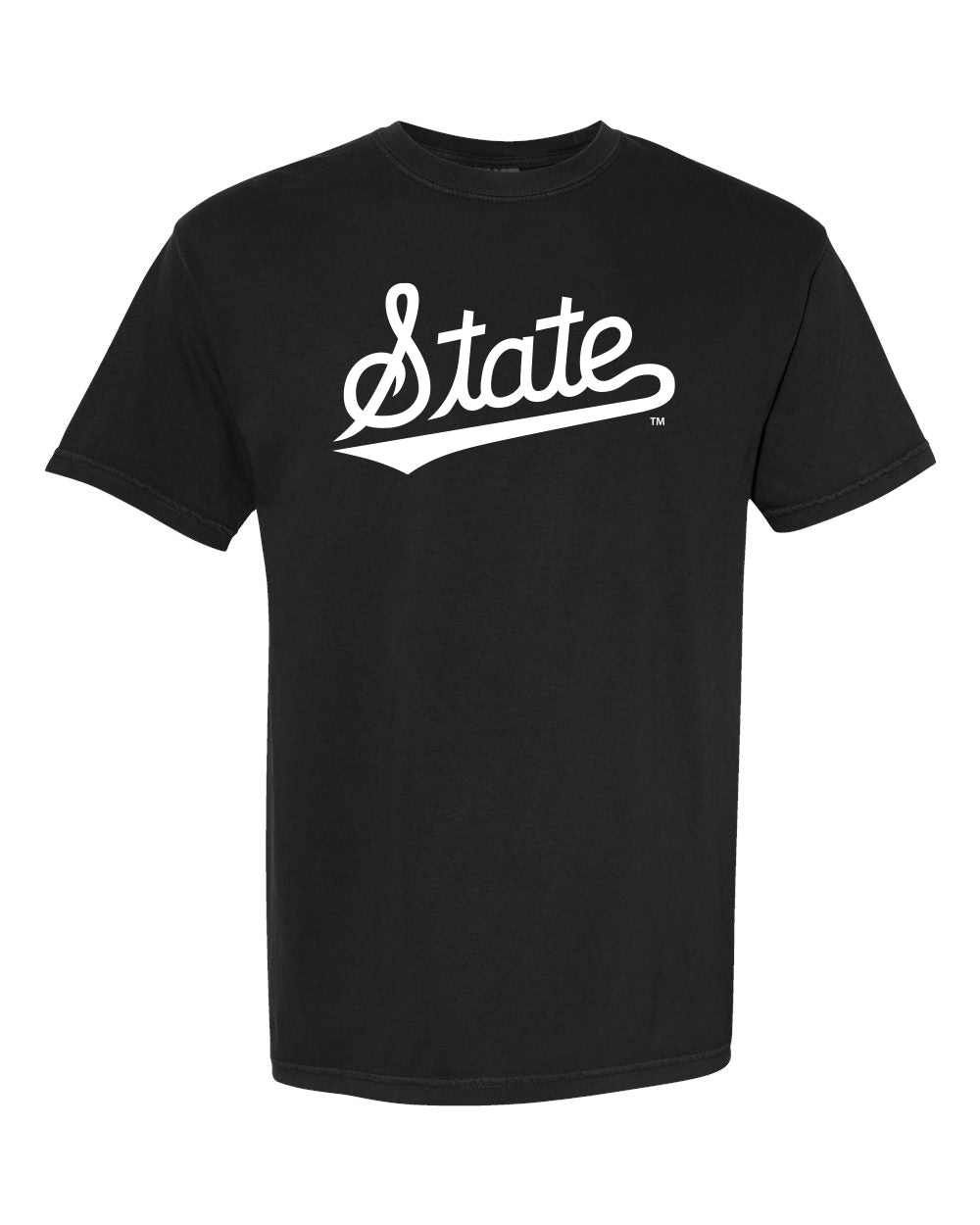 Comfort Colors Black Script State T-shirt