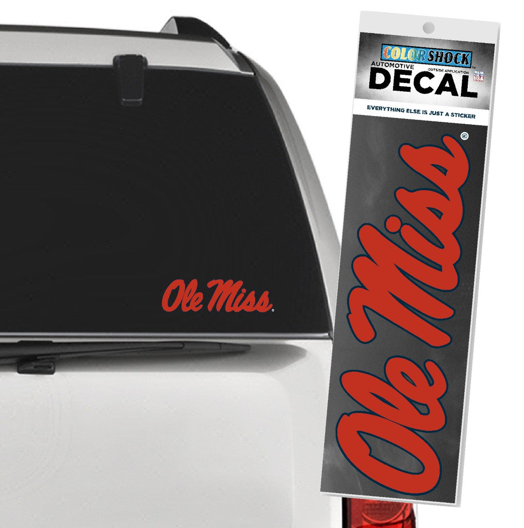 Ole Miss Script Decal