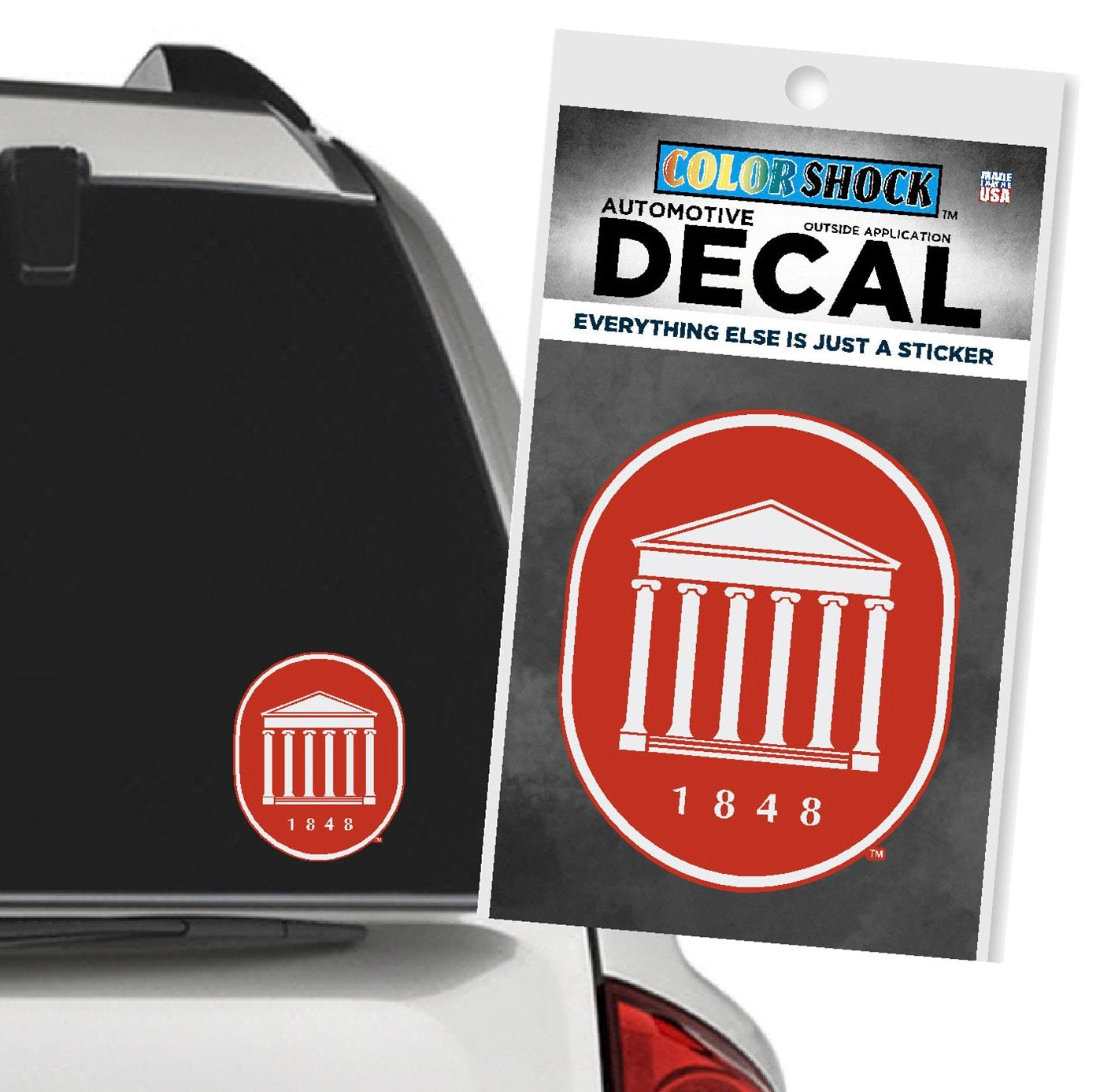 1848 Ole Miss Decal