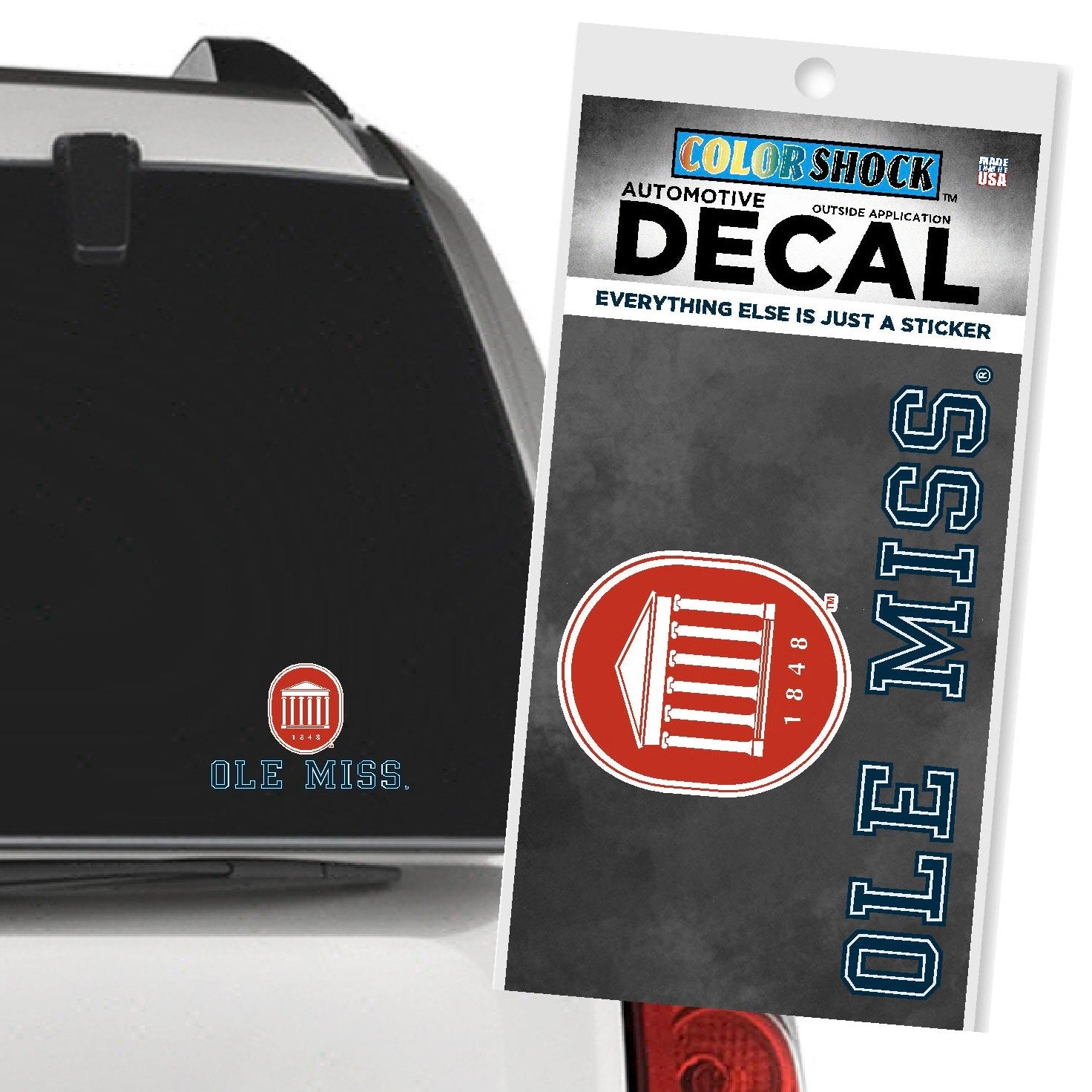 Ole Miss School Logo Decal