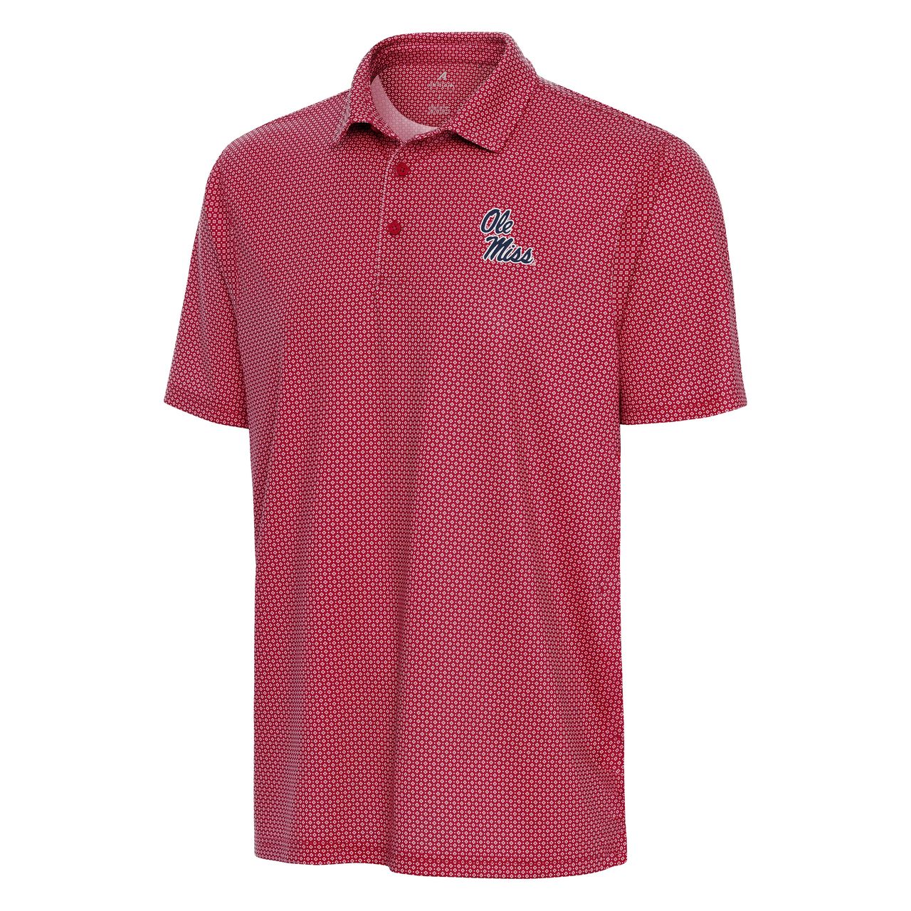 Trellis Red Polo
