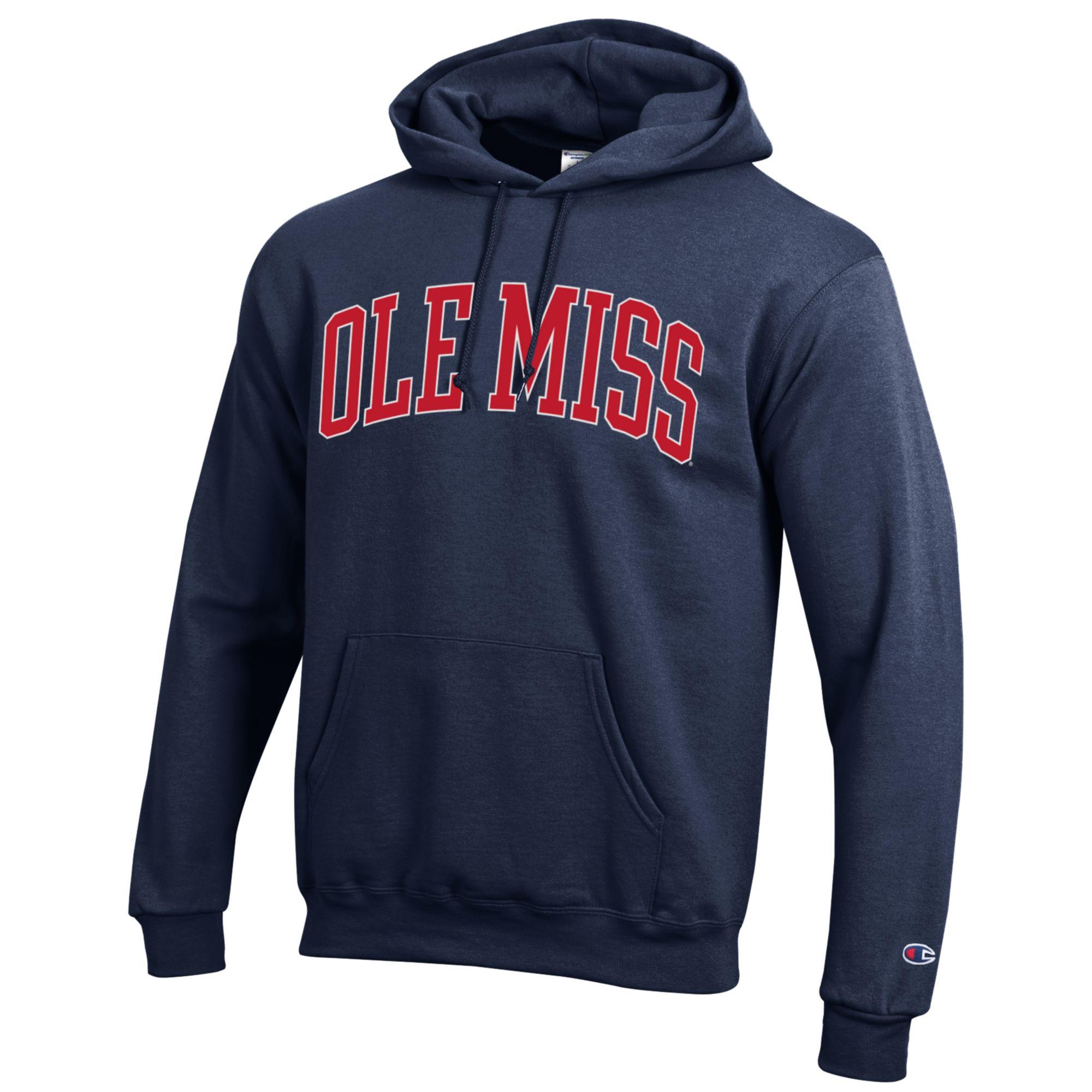 Champion Ole Miss Navy Hoodie
