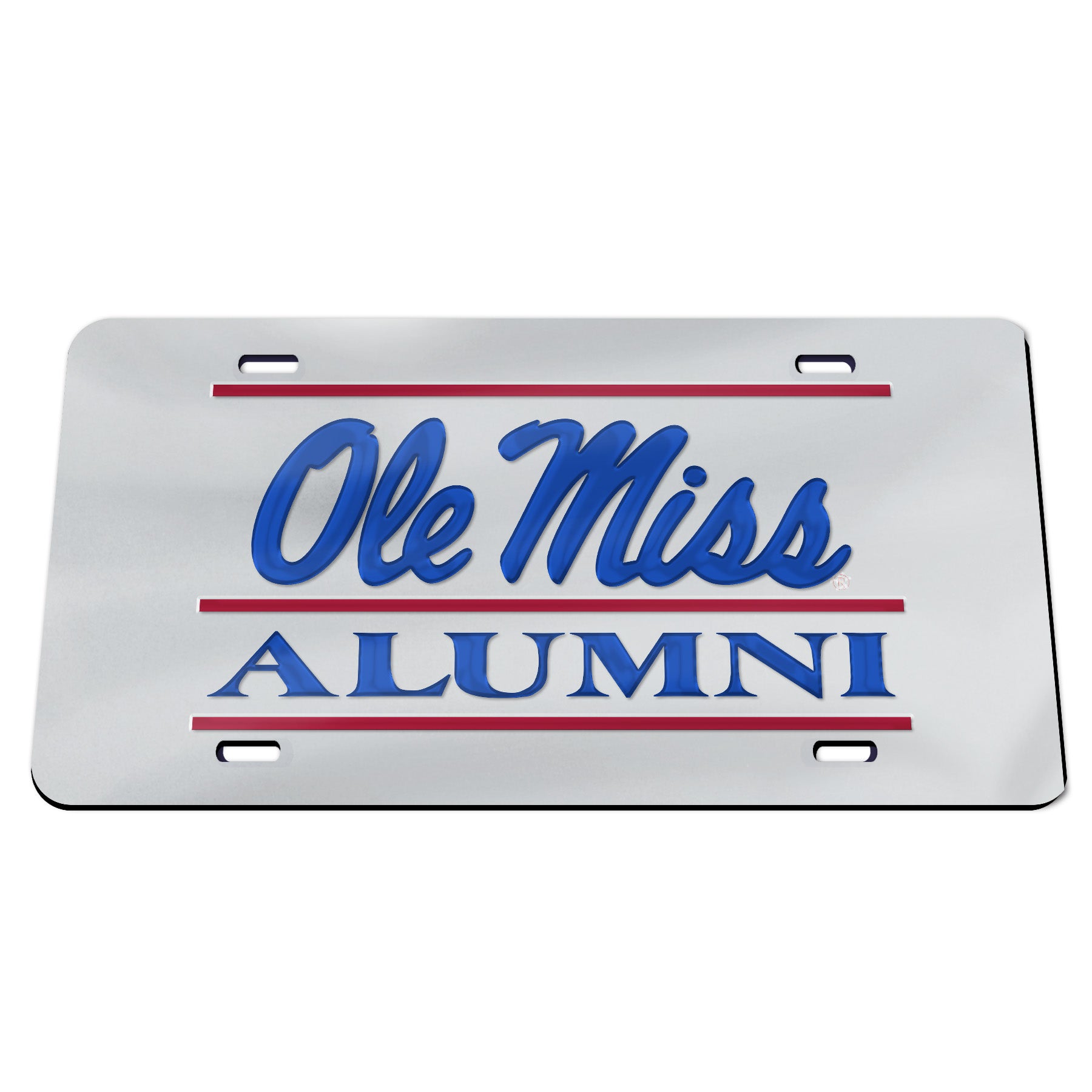 Ole Miss Alumni Acrylic License Plate