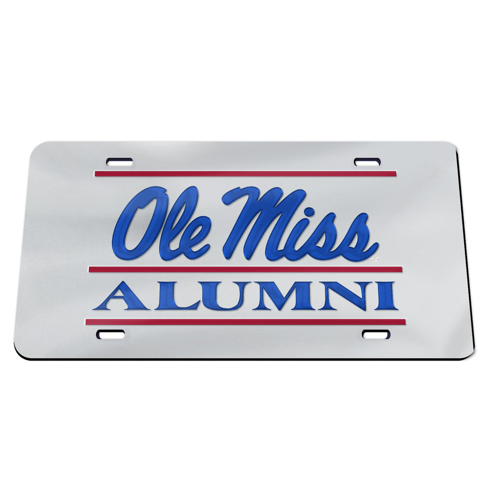 Ole Miss Alumni Acrylic License Plate