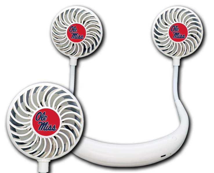 Ole Miss Lightweight Neck Fan