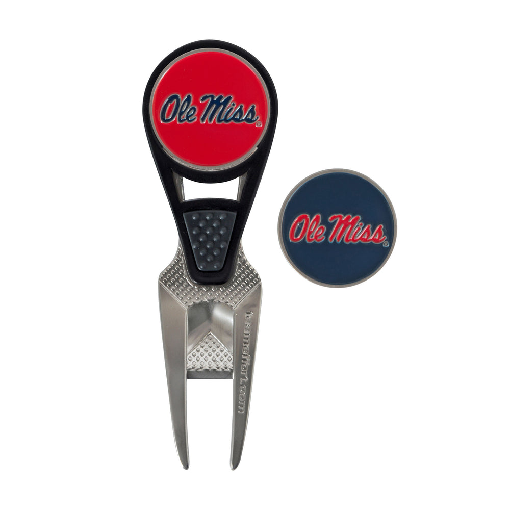 Ole Miss Ball Mark Repair Tool and Ball Markers