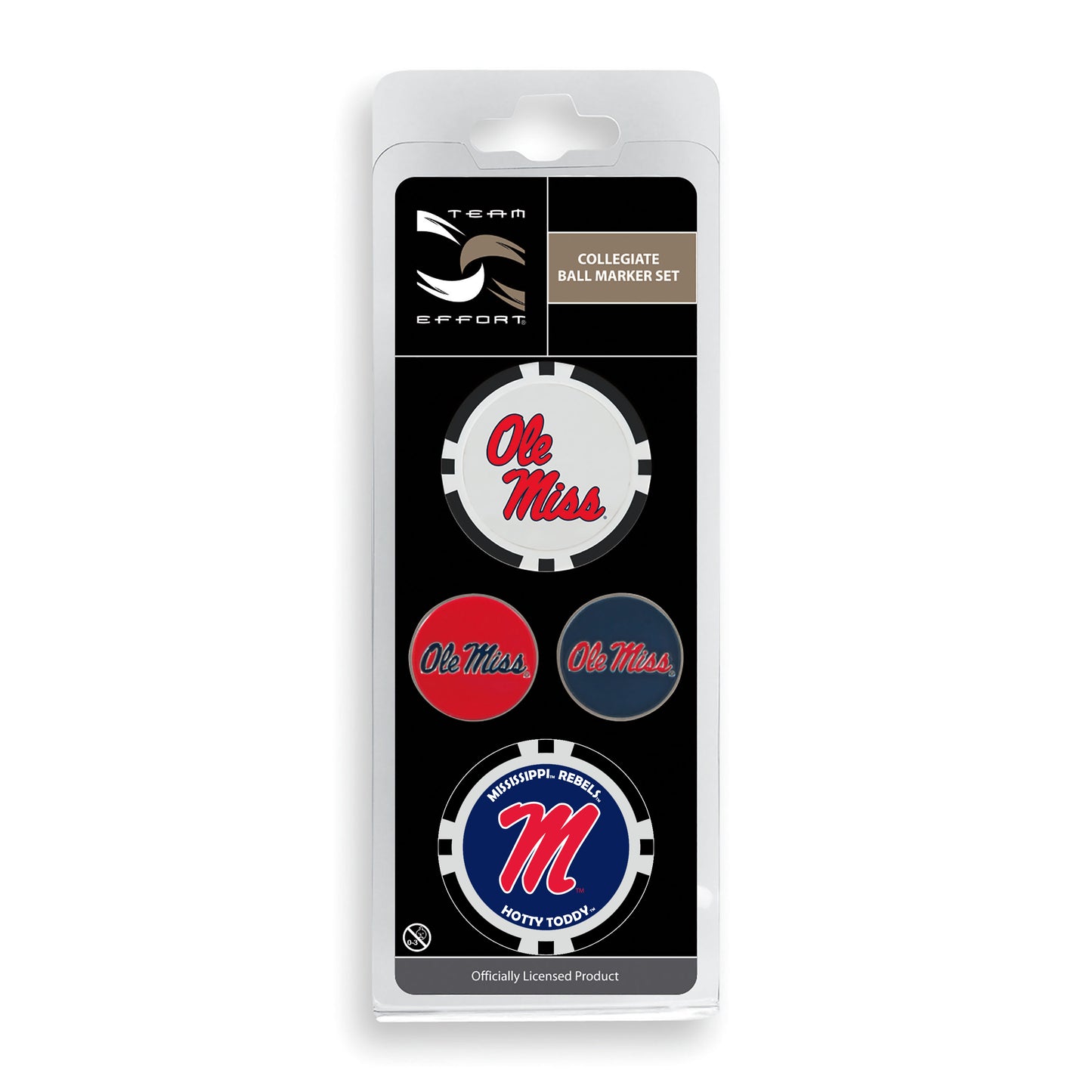 
                  
                    Ole Miss Ball Marker- Set of four
                  
                