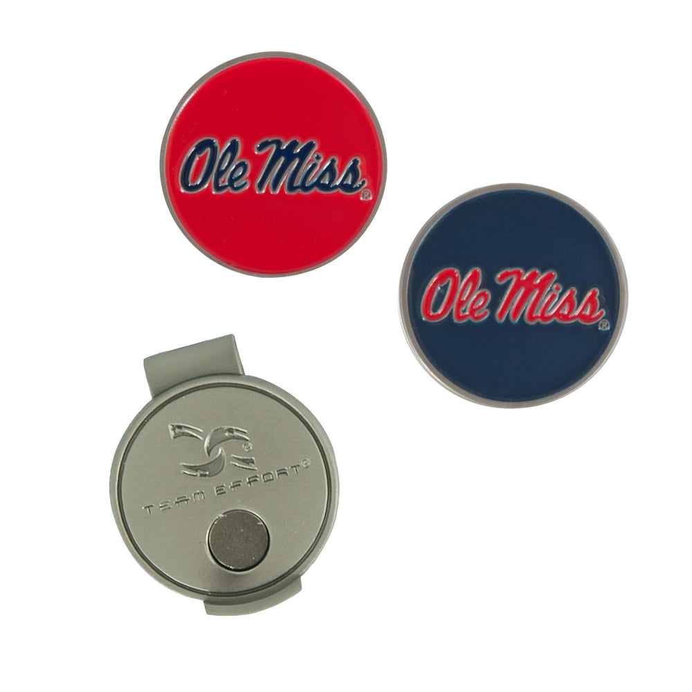Ole Miss Hat Clip and Ball Markers