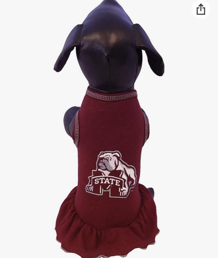 Mississippi State Pet Cheerleader Dress