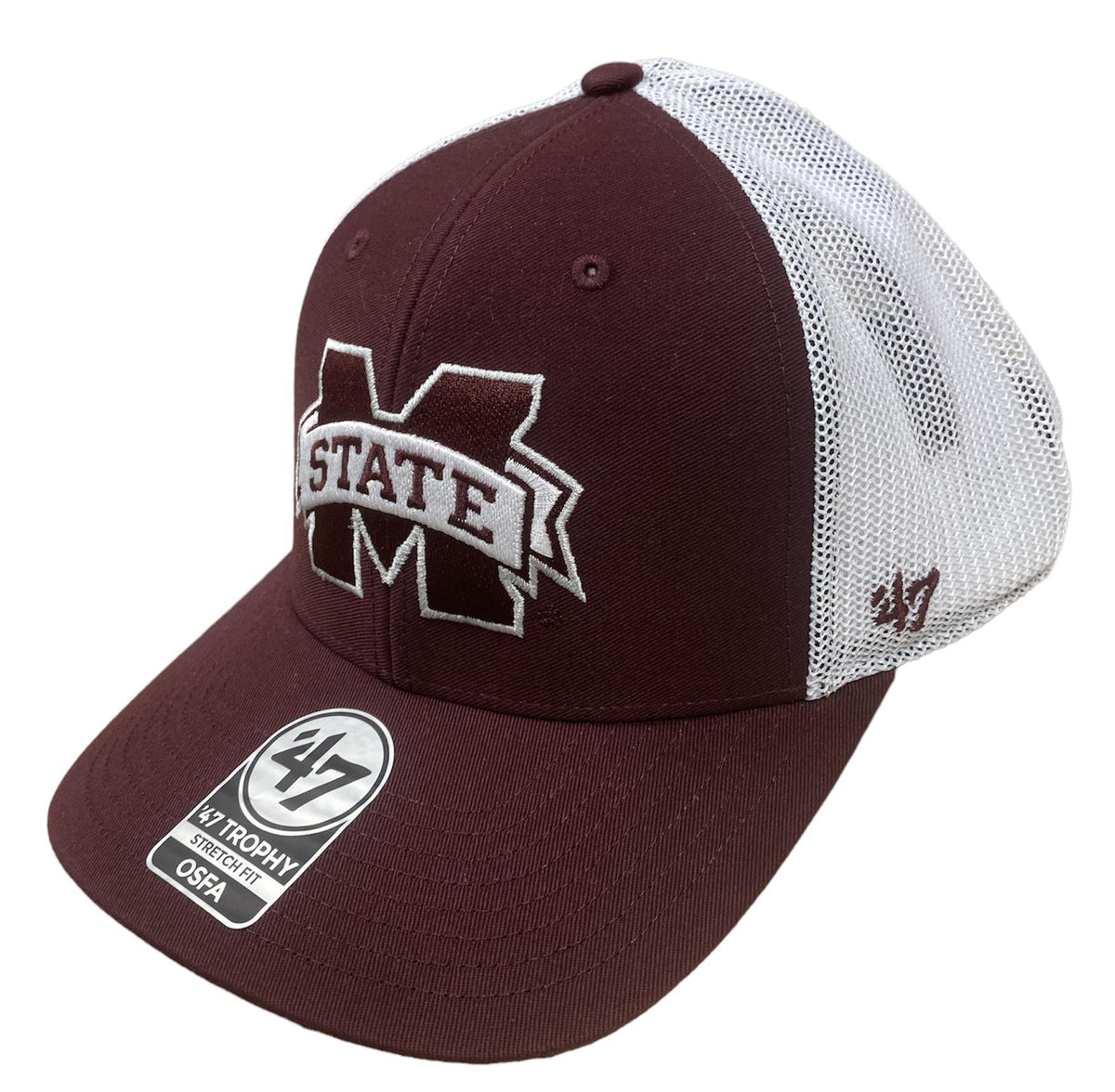 47 Brand Grey Mississippi State Hat