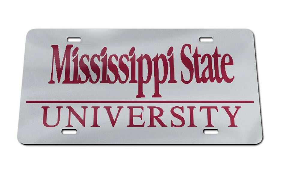 Mississippi State University Acrylic Car Tag
