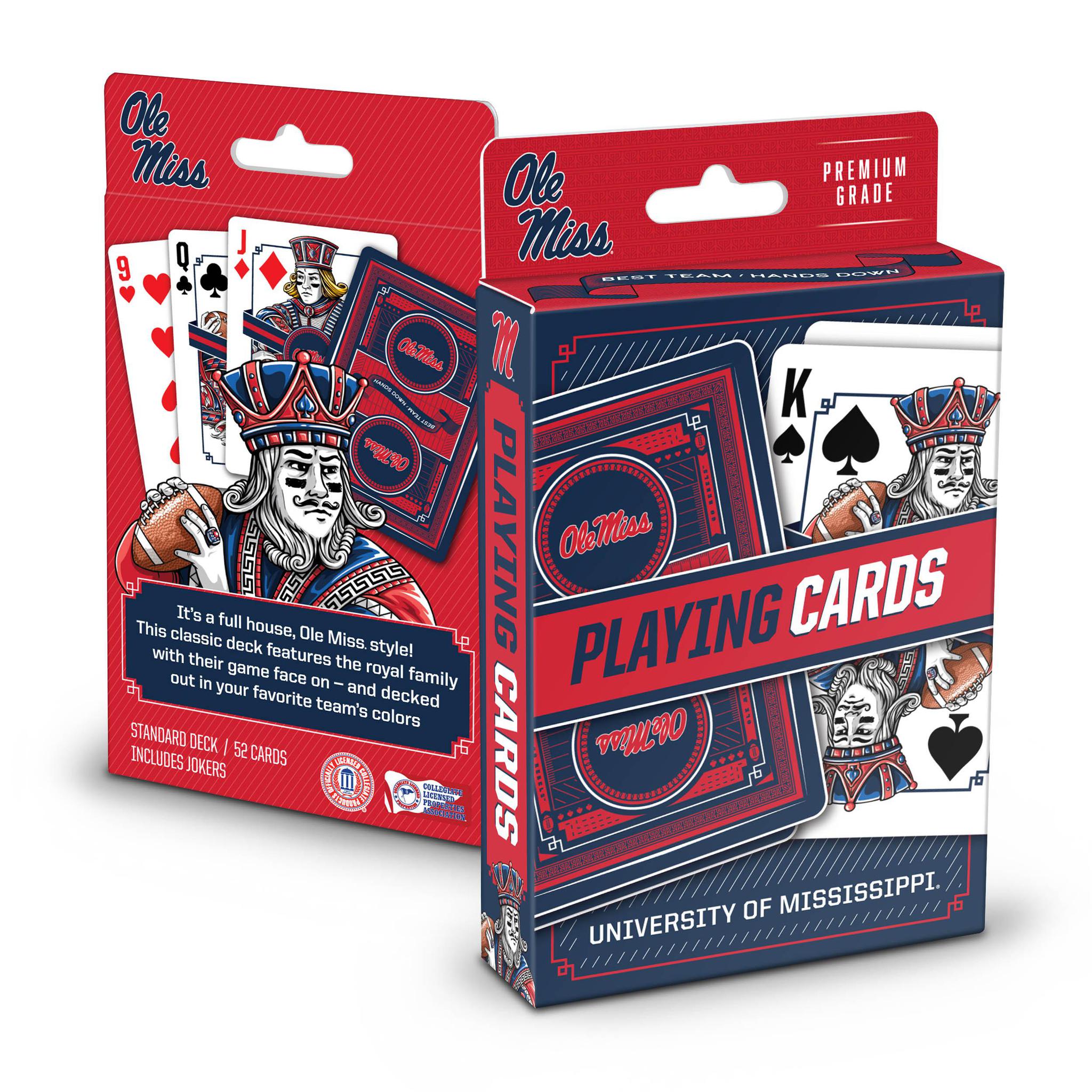 Ole Miss Playing Cards