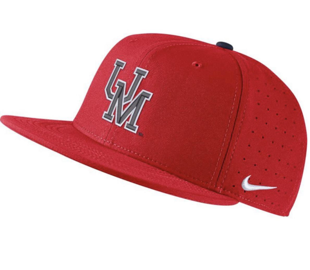 Nike Red Fitted Cap – The College Corner