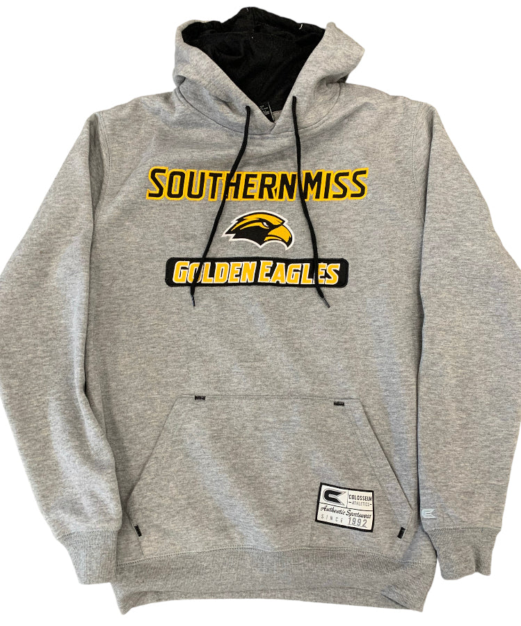 USM Colosseum Grey Hoodie with Front Pocket