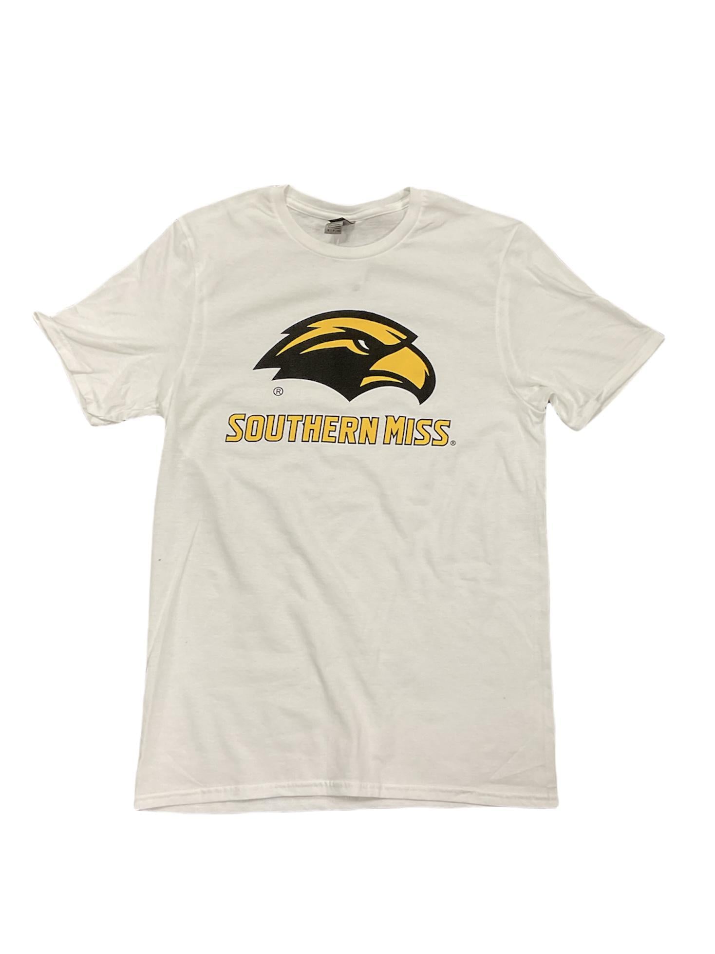 Gildan Softstyle Southern Miss White Unisex Tee