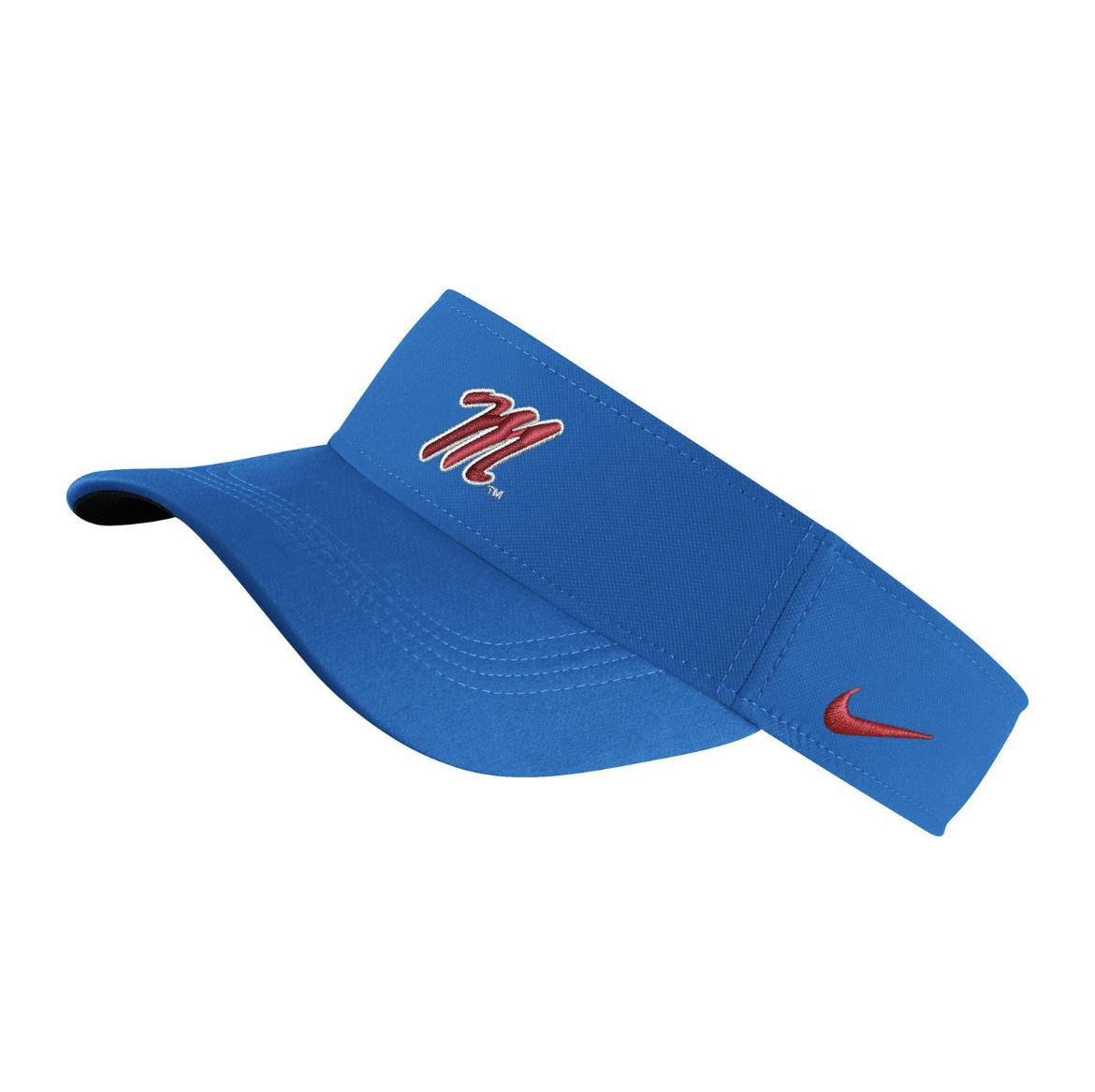 Nike Dri-Fit Men's Visor - Ole Miss Logo