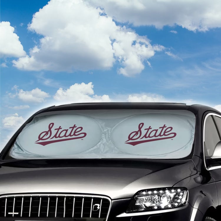 Mississippi State Front Window Sun Shade