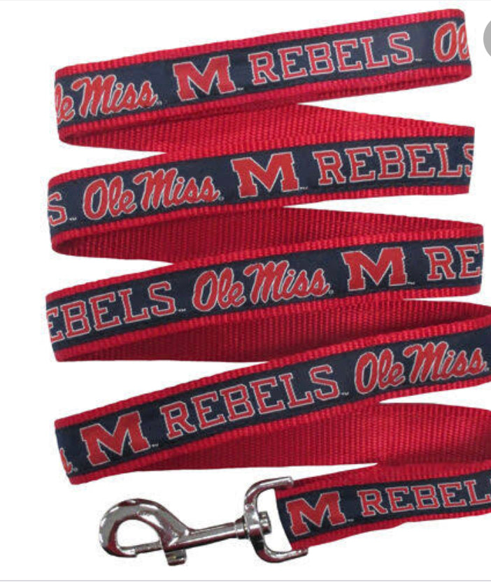Ole MIss Dog Leash