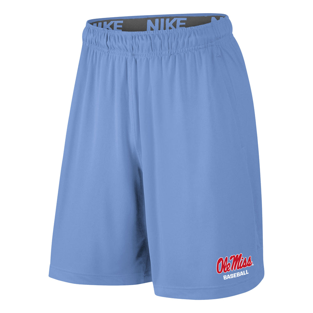 Nike Ole Miss Men's Powder Blue Baseball Shorts