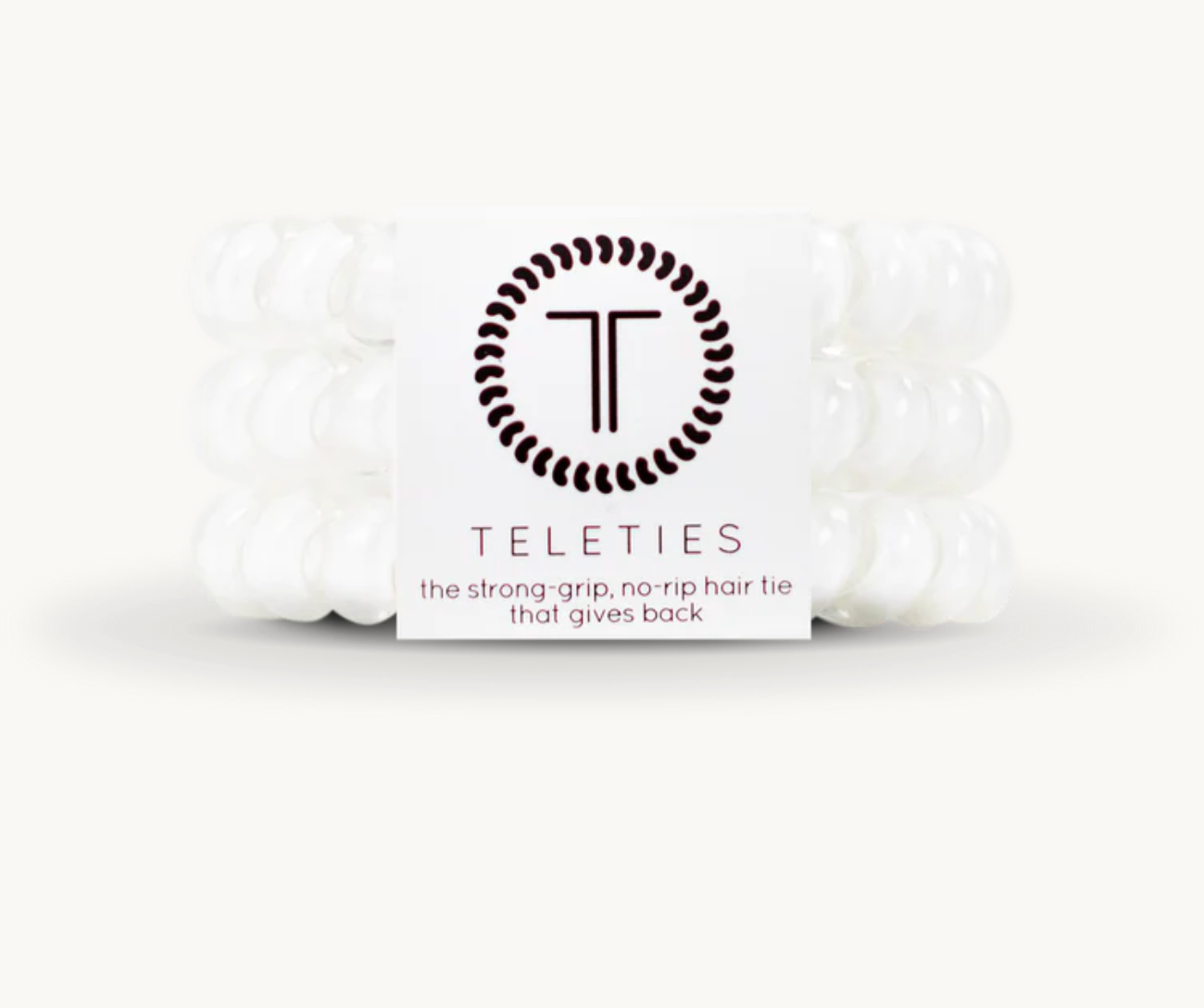 Large Teleties Ponytail Holder - Mississippi State/Ole Miss
