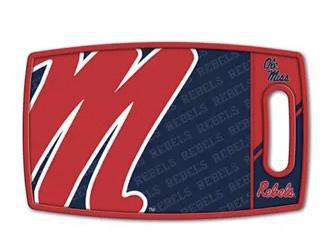 You The Fan Ole Miss Acrylic Cutting Board - 14.5 x 9 inches