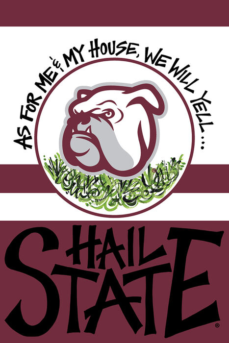 Magnolia Lane "As For Me" Mississippi State Flag
