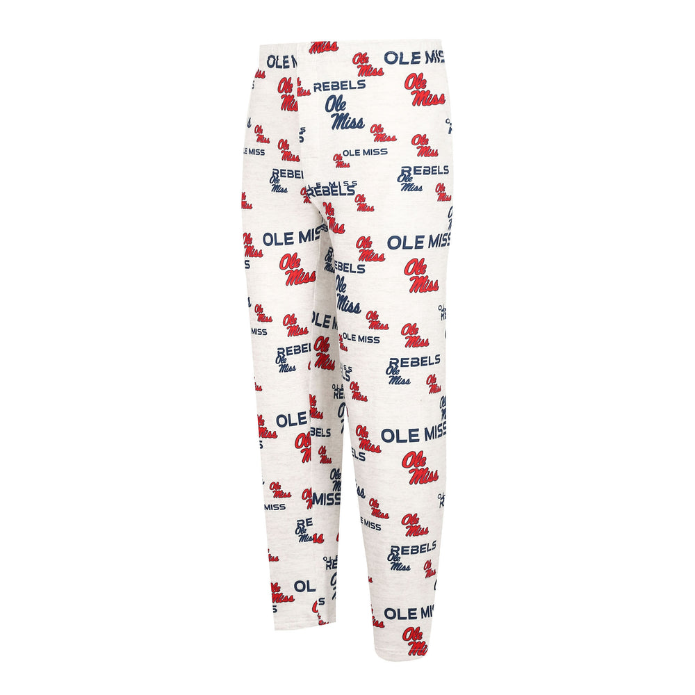 Ole Miss Concept Sports Unisex Microfleece Pajama Pants
