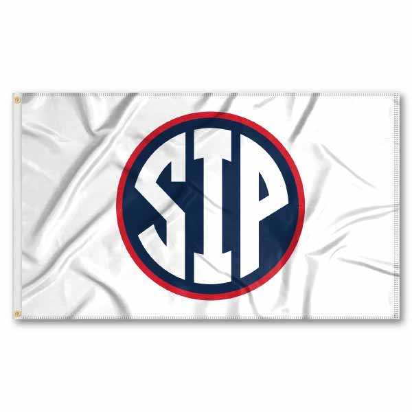 White SIP 3x5 Flag