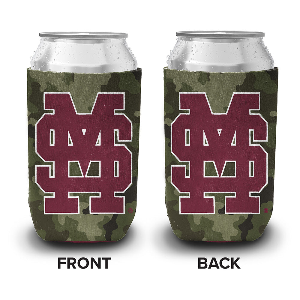 Mississippi State Camo Standard Can Koozie