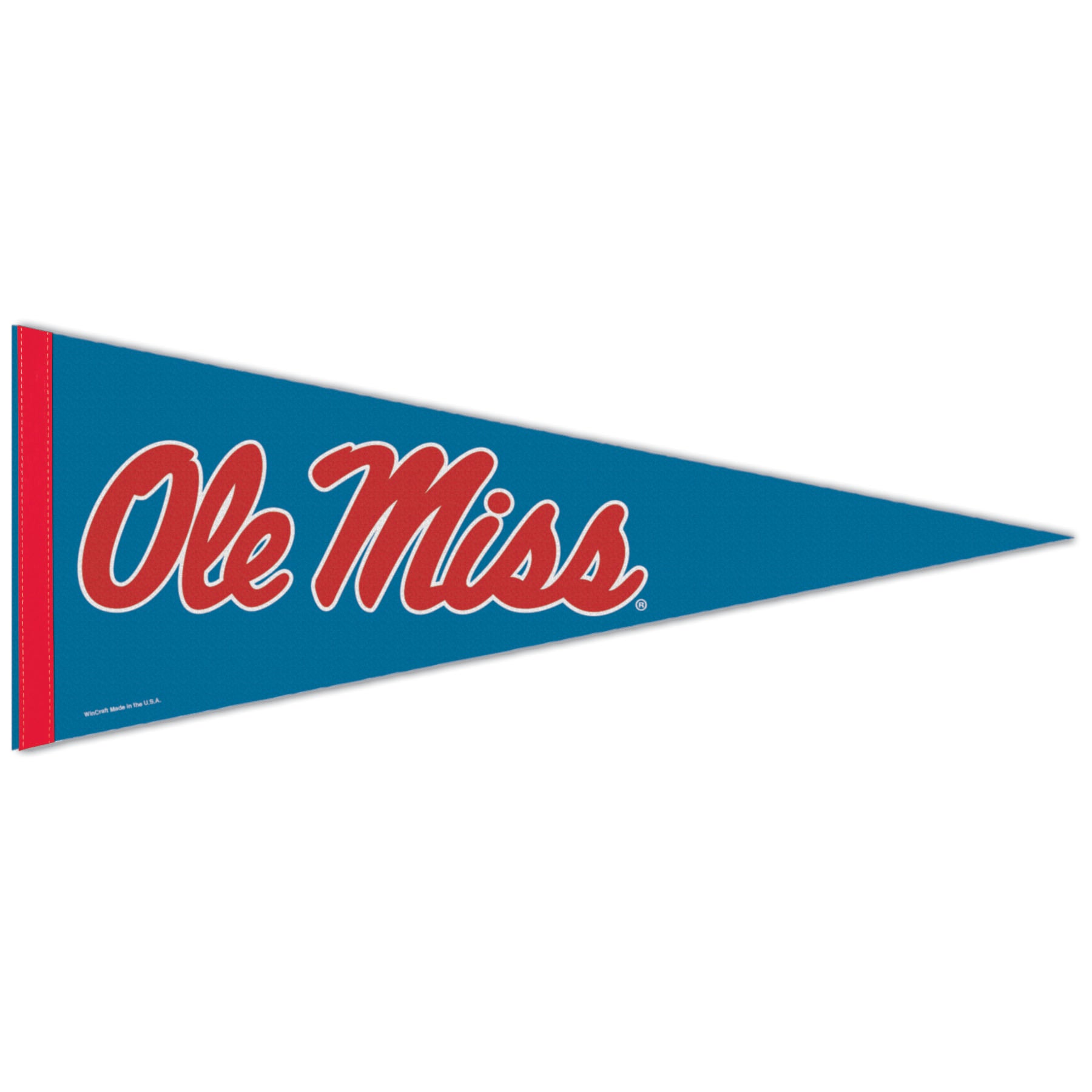 Powder Blue Premium Ole Miss Pennant – The College Corner