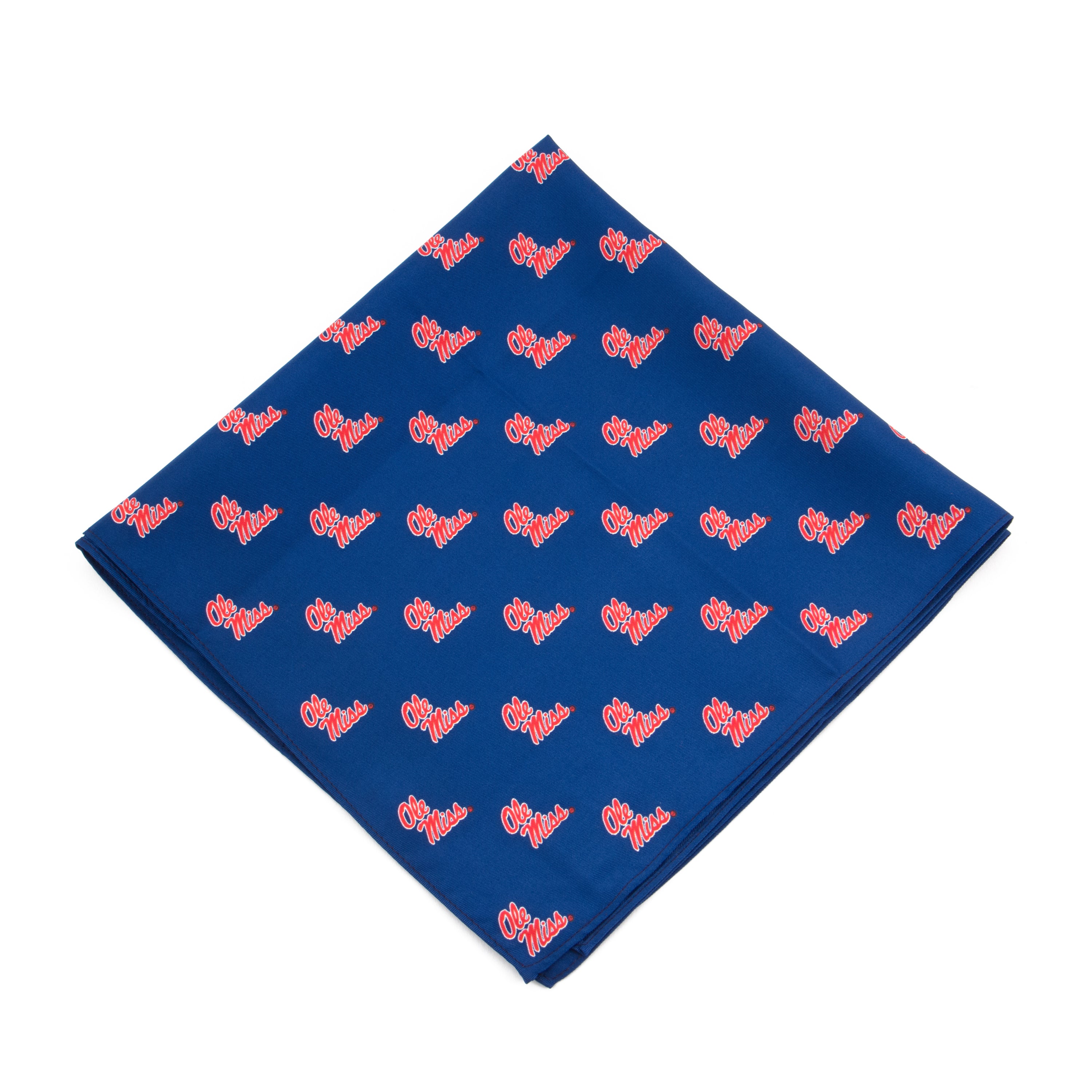 Ole Miss Kerchief/Pocket Square