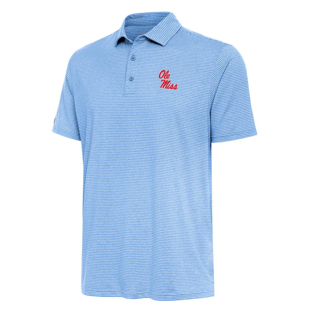 Ole Miss Antigua Men’s Scheme Striped Polo