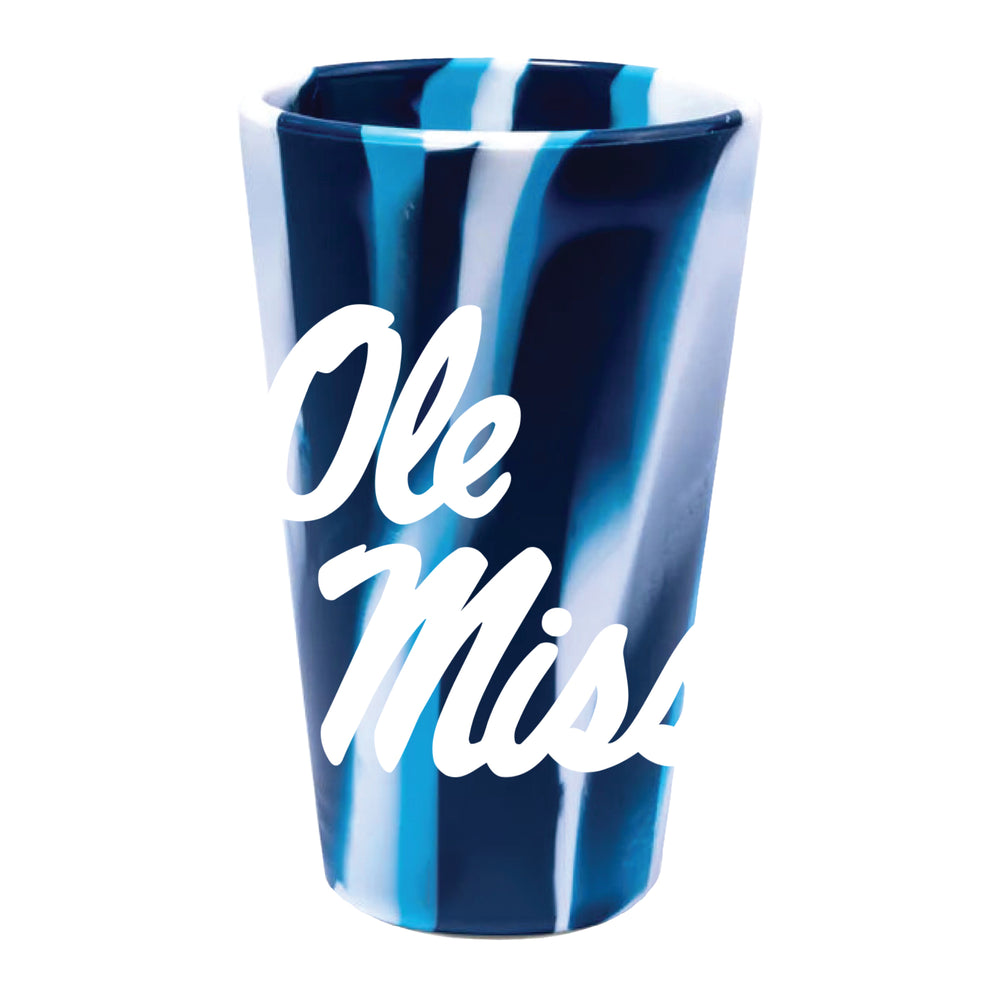 Wincraft Ole Miss Silicone Pint Glass