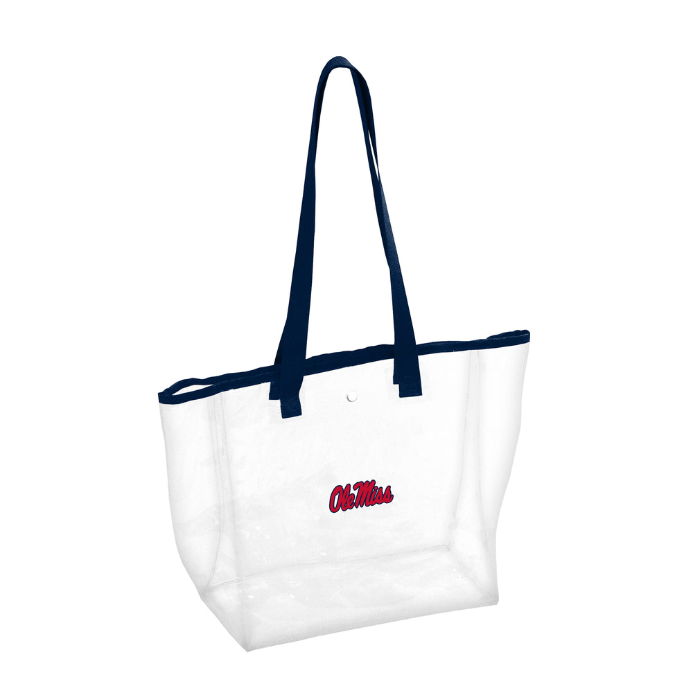 Logo Brands Ole Miss Stadium Clear Bag