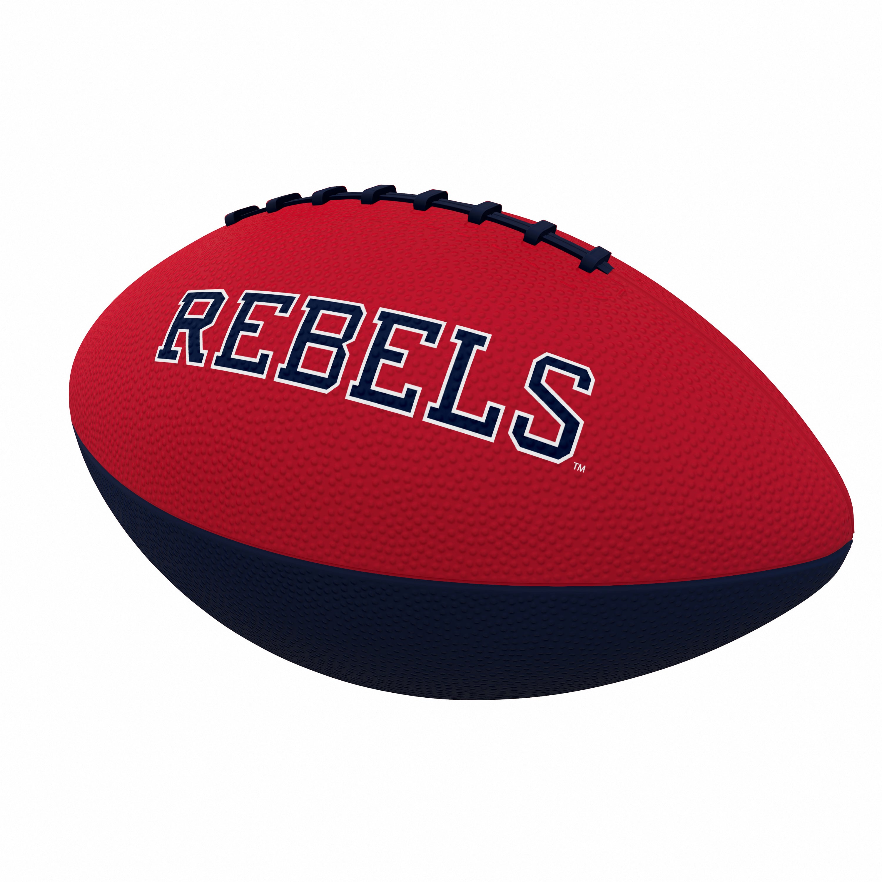 Ole Miss junior size logo football