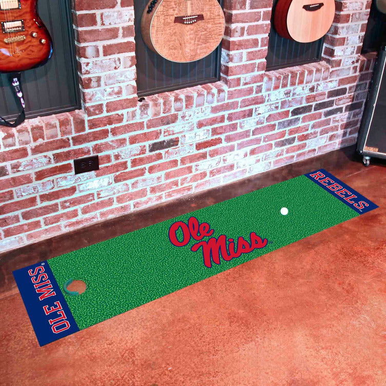 Ole Miss Putting Green Mat