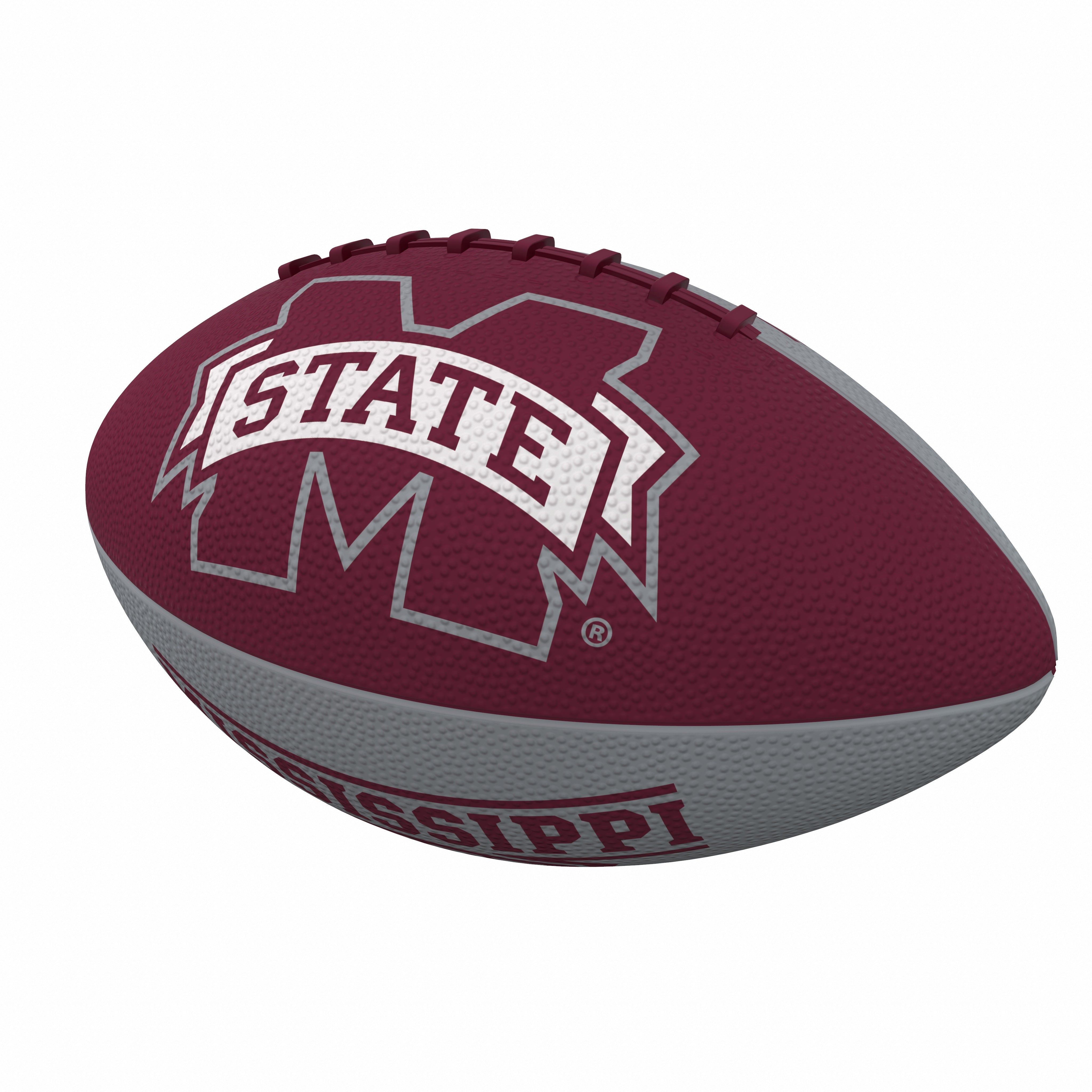 Logo Brands Mississippi State Combo Logo Junior Size Rubber Football