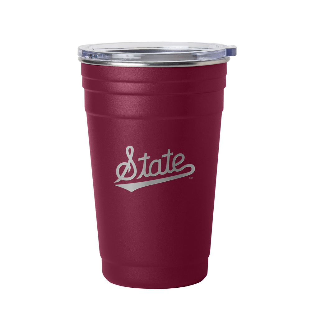 Logo Brands MS State Flipside Stainless Cup